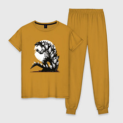 Женская пижама Годзилла