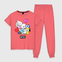 Женская пижама BT21