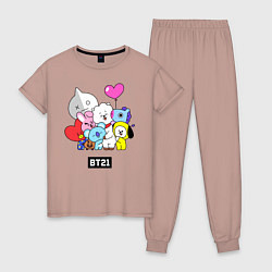 Женская пижама BT21