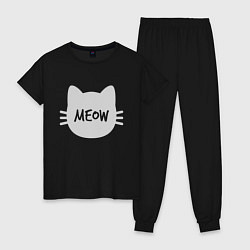 Женская пижама Meow