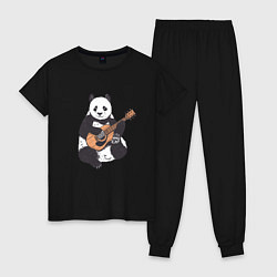 Женская пижама Панда гитарист Panda Guitar