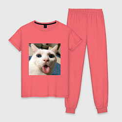 Женская пижама Мем про кота