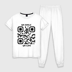 Женская пижама QR-SMILE