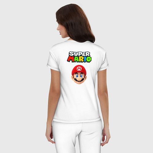 Женская пижама Mario Princess / Белый – фото 4