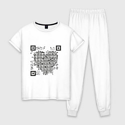 Женская пижама QR Love