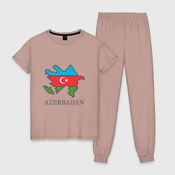 Женская пижама Map Azerbaijan