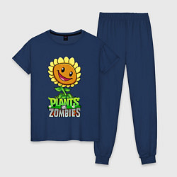 Женская пижама Plants vs Zombies Подсолнух