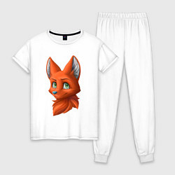 Женская пижама Милая лисичка Cute fox