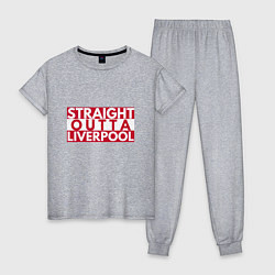 Женская пижама Straight Outta Liverpool