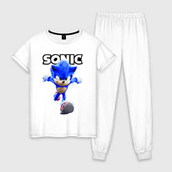 Женская пижама Sonic the Hedgehog 2022