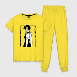 Женская пижама Spy x Family Yor Forger со спины