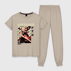 Женская пижама Kazuha геншин