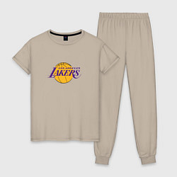 Женская пижама Лос-Анджелес Лейкерс NBA