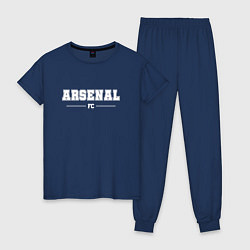 Женская пижама Arsenal football club классика