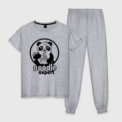Женская пижама Эксперт по лапше - панда