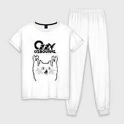 Женская пижама Ozzy Osbourne - rock cat