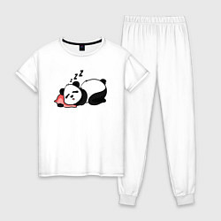Женская пижама Дрыхнущая панда