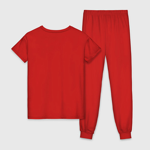 Женская пижама Monster in my pocket / Красный – фото 2