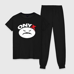 Женская пижама Onyx logo white