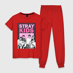 Женская пижама Stray Kids boy band