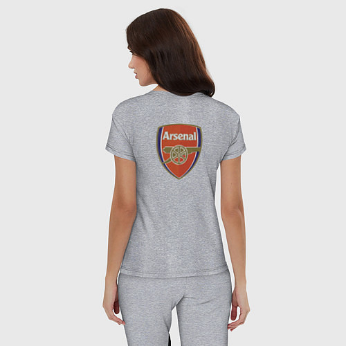 Женская пижама Arsenal - London - striker / Меланж – фото 4