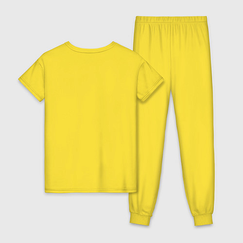 Женская пижама Мне нравиться Энгельс / Желтый – фото 2