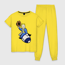 Женская пижама Vault boy - bomb rider