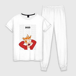 Женская пижама Футурама 2023