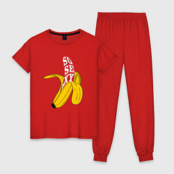 Женская пижама Заводной банан