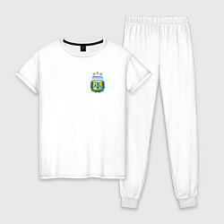 Женская пижама Герб федерации футбола Аргентины