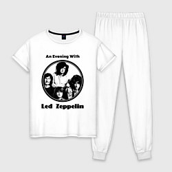 Женская пижама Led Zeppelin retro