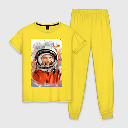 Женская пижама Гагарин арт