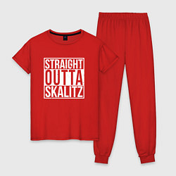 Женская пижама Straight outta Skalitz