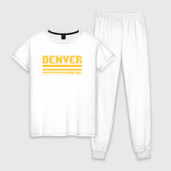 Женская пижама Basketball Denver