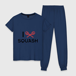 Женская пижама I Love Squash