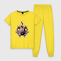 Женская пижама Blackpink - logo in yang
