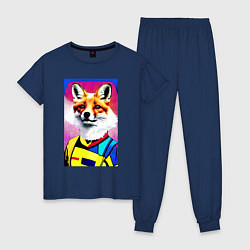 Женская пижама Fox - pop art - fashionista