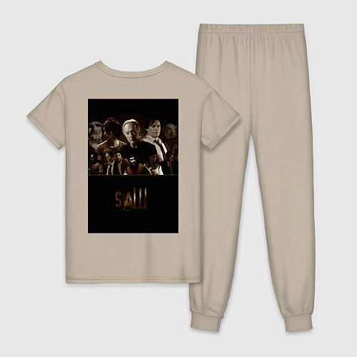 Женская пижама Пила все вместе / Миндальный – фото 2