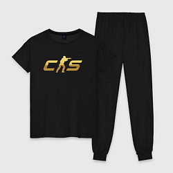 Женская пижама CS 2 gold logo
