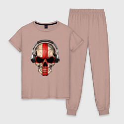 Женская пижама England music skull