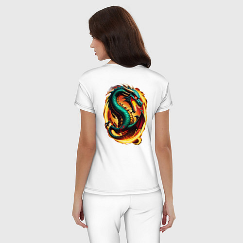 Женская пижама Мортал Комбат в стиле аниме / Белый – фото 4