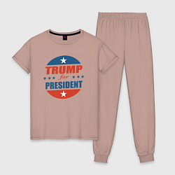 Женская пижама Трампа в президенты