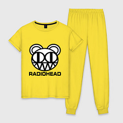 Женская пижама Radiohead logo bear