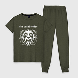 Женская пижама The Cranberries rock panda