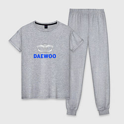 Женская пижама Daewoo sport auto logo