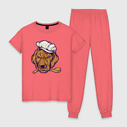 Женская пижама Chef dog