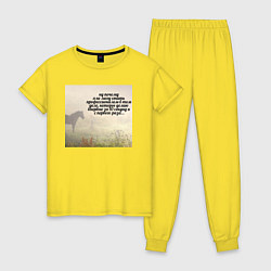 Женская пижама Профессионал мем