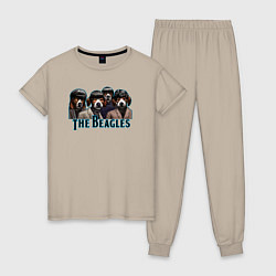 Женская пижама Beatles beagles
