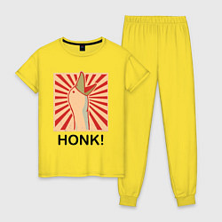Женская пижама Гусь honk