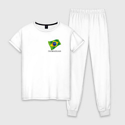 Женская пижама Im Brazilian - motto
